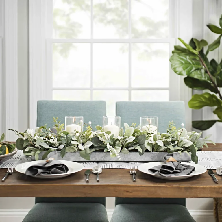 Dining room centerpiece