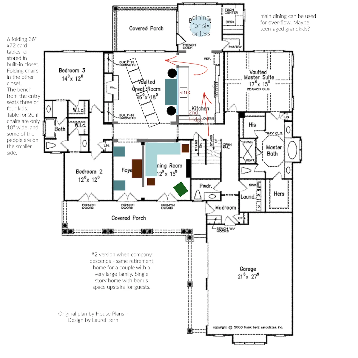 Dining room layout