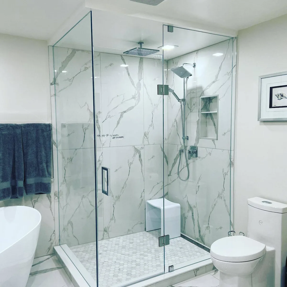 Frameless Glass Shower Enclosures