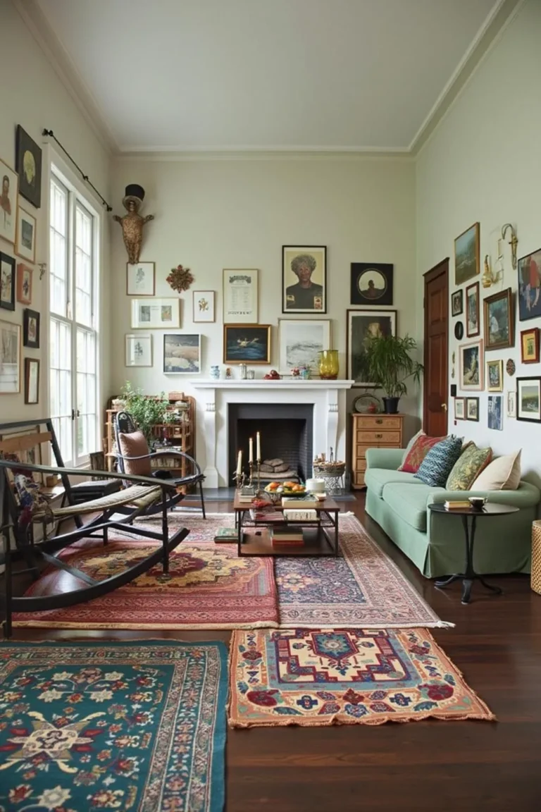 How to arrange pictures on a wall