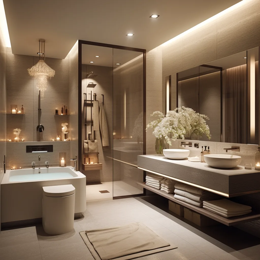 How to decorate a bathroom on a budget