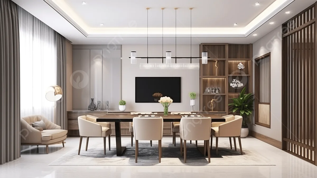 How to decorate a dining room