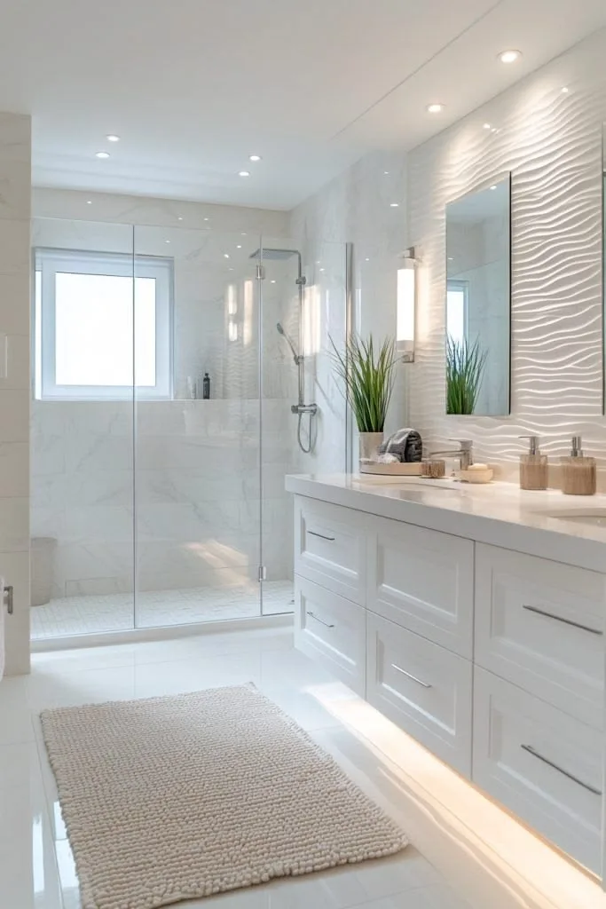 How to decorate a small bathroom