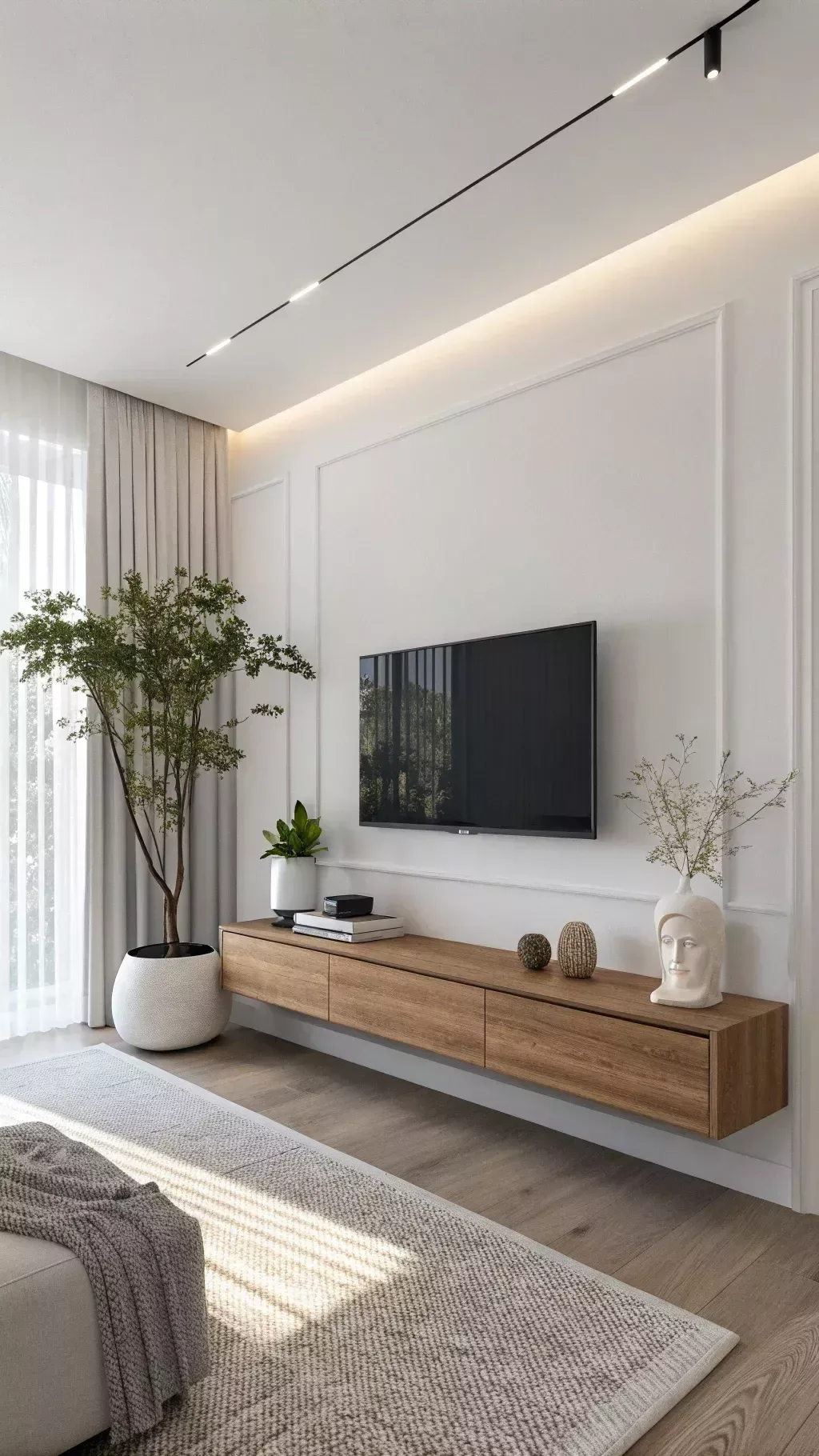 How to decorate around a TV