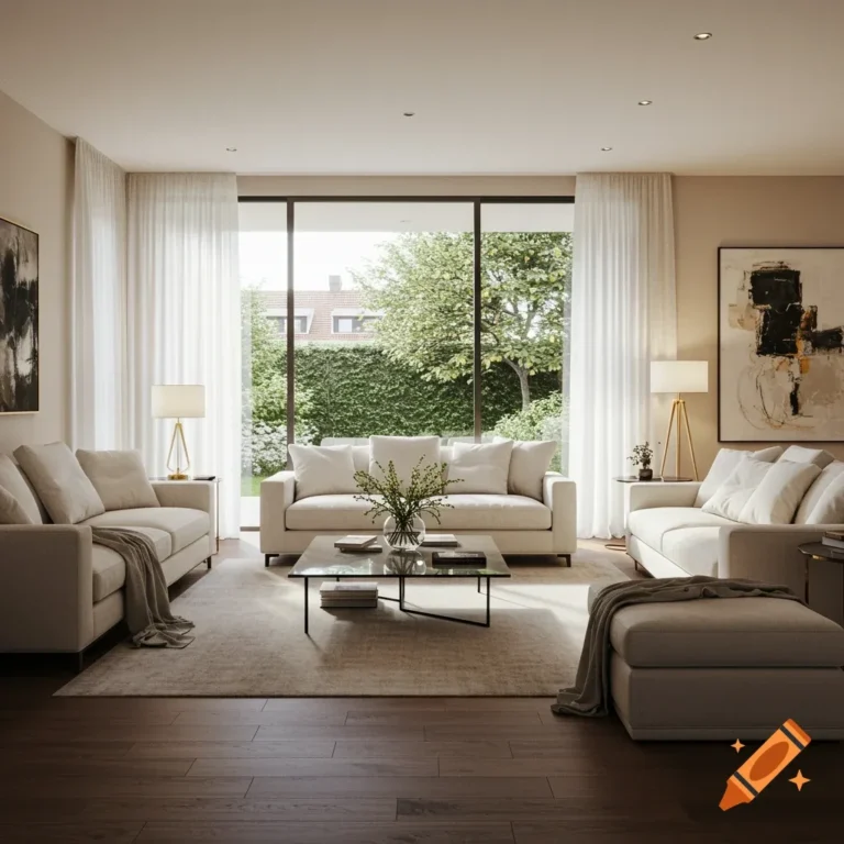 How to make a living room look bigger