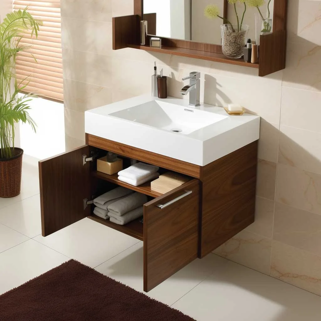 How to make a small bathroom look bigger