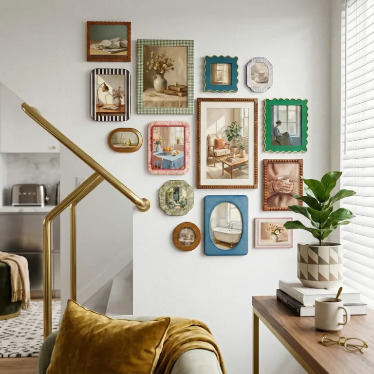 How to mix different wall art styles