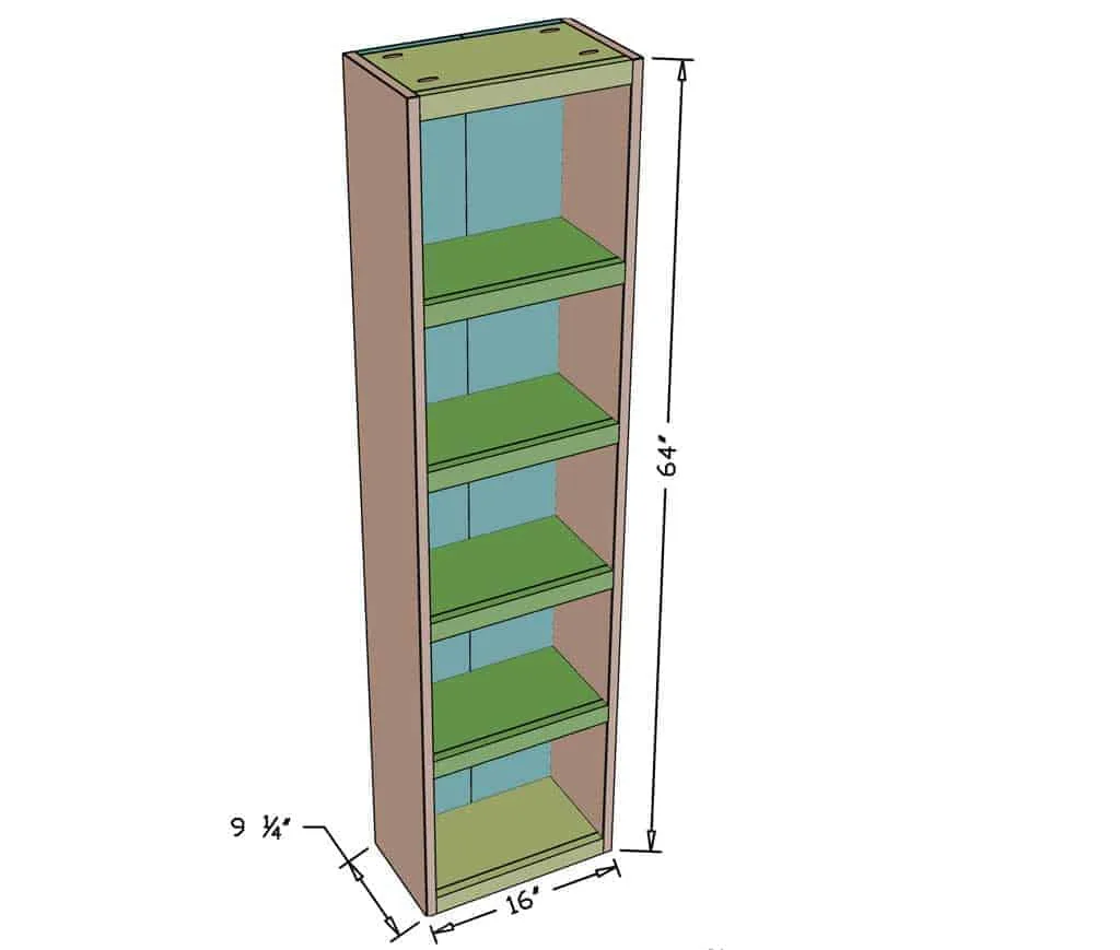 Shelf depth